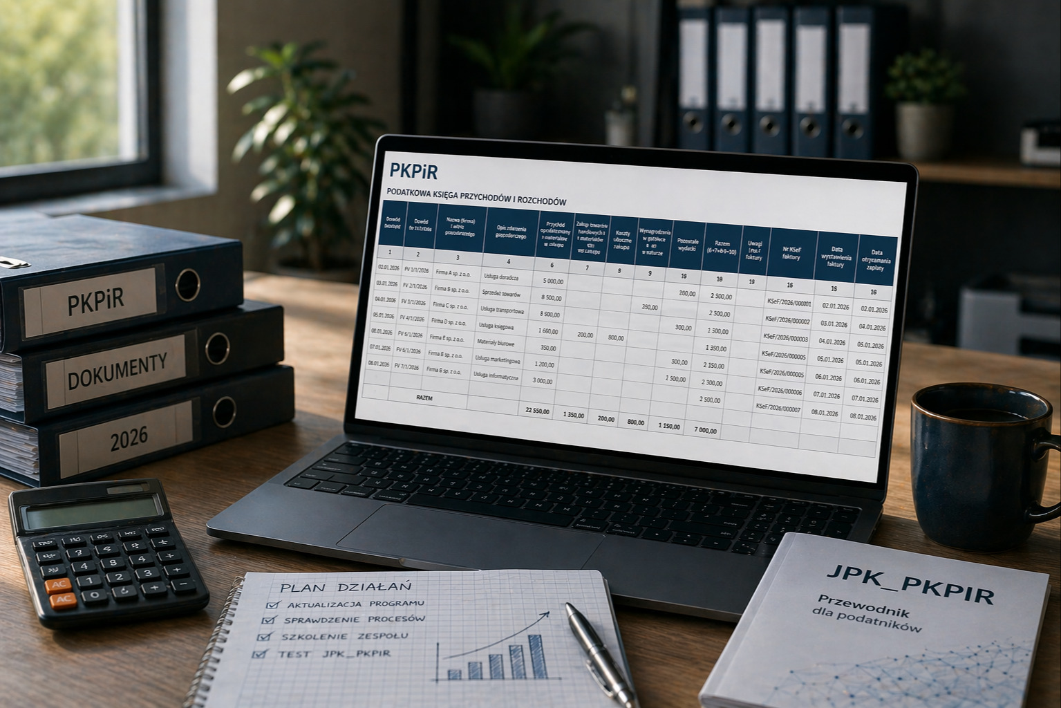 JPK_PKPIR i elektronizacja ksiąg 2026: nowe obowiązki e-sprawozdawczości dla małych firm