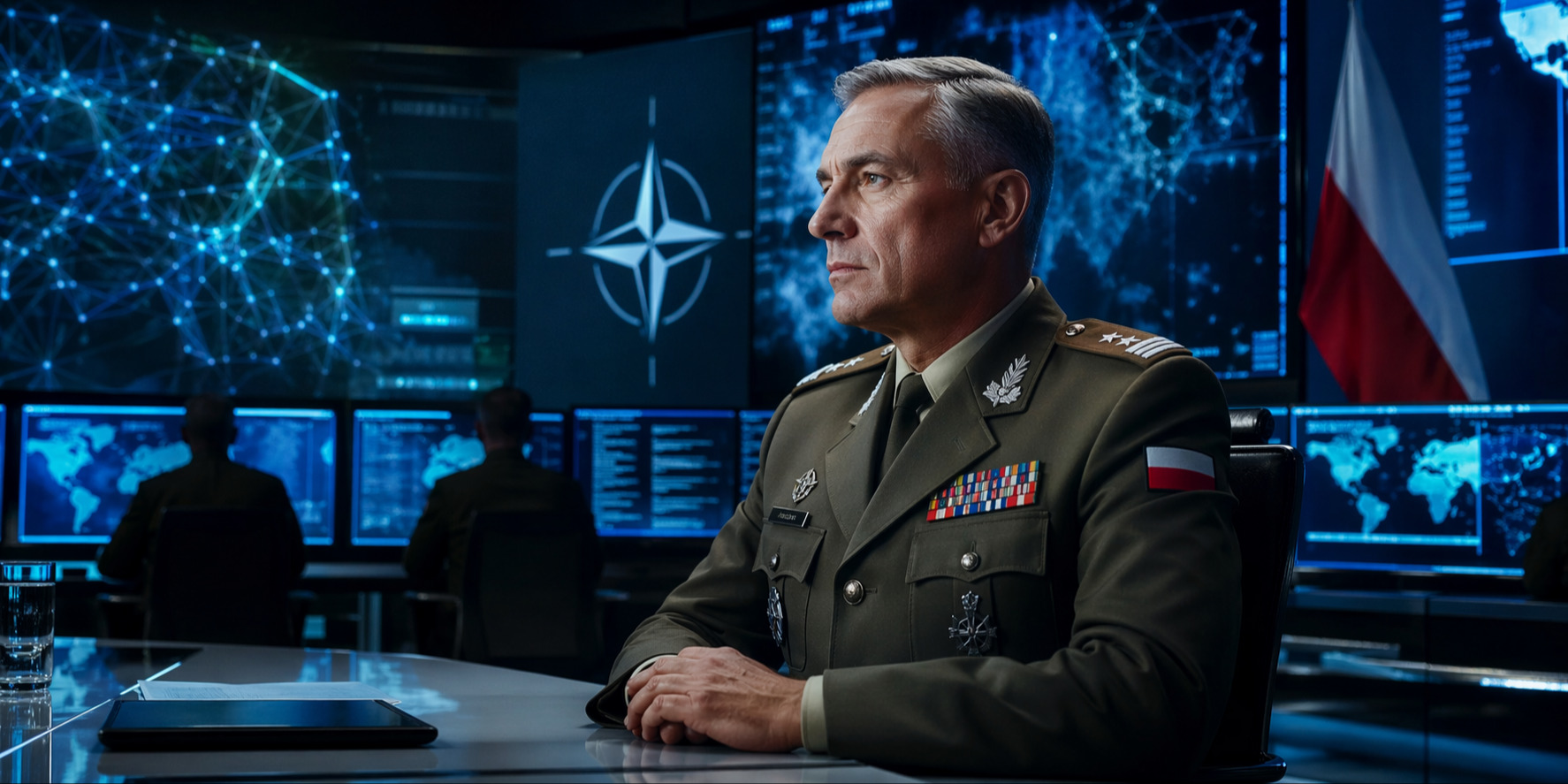 Polska wzmacnia pozycję w NATO. Gen. Karol Molenda obejmuje nową strategiczną funkcję ds. cyberbezpieczeństwa