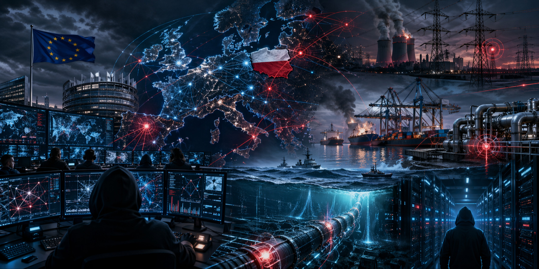 Cyberwojny i ataki hybrydowe: nowy wymiar konfliktu, który uderza bez wypowiedzenia wojny