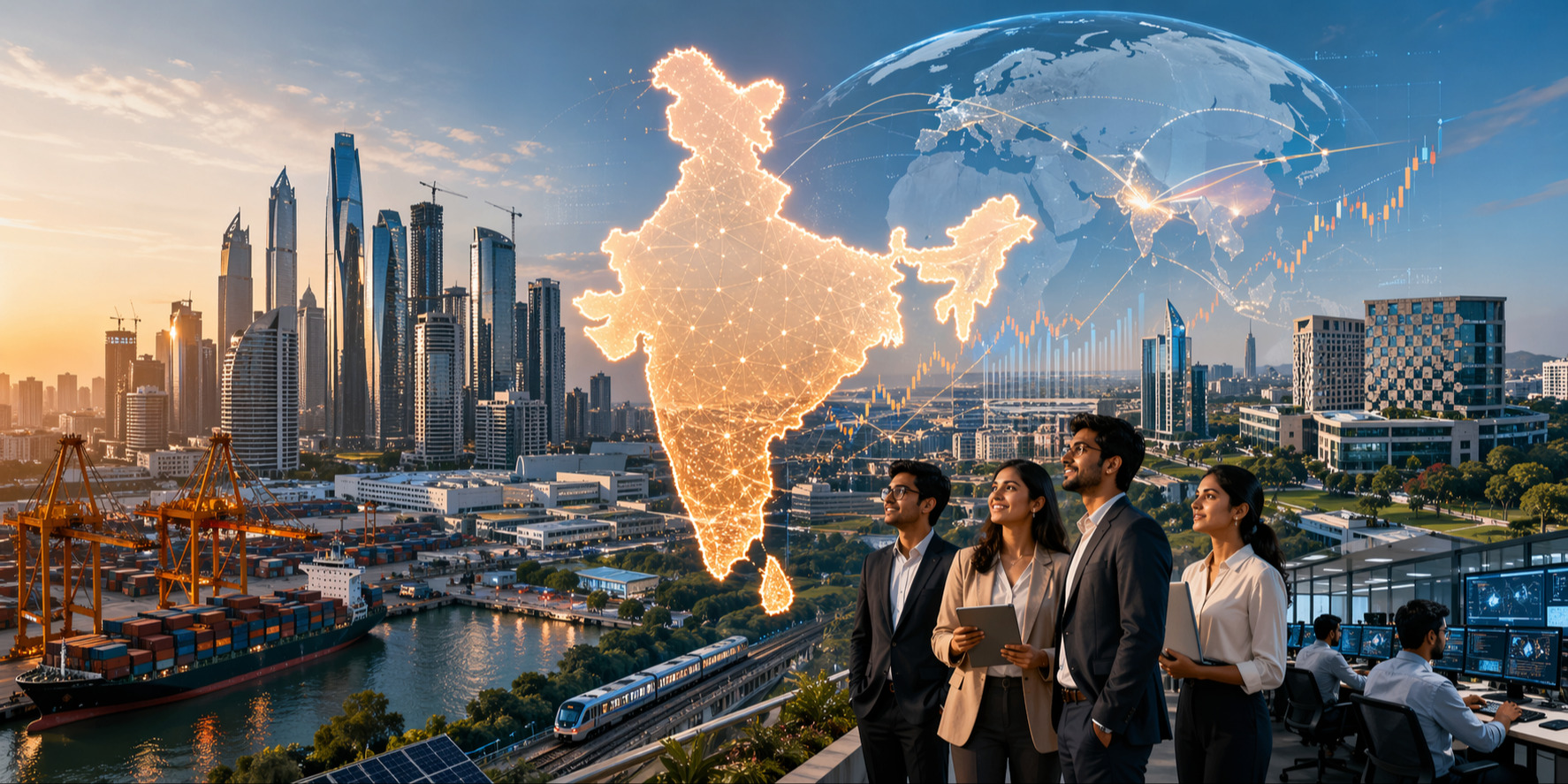 Indie - nowe centrum świata: jak 1,4 miliarda ludzi zmienia globalną gospodarkę