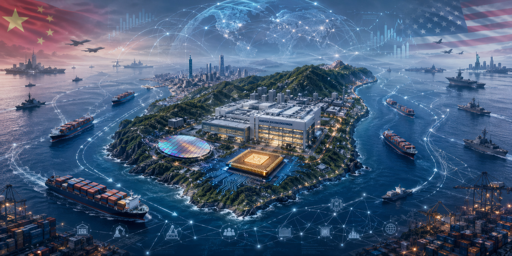 Chiny i Tajwan 2026: dlaczego blokada jest bardziej prawdopodobna niż inwazja - i równie niebezpieczna